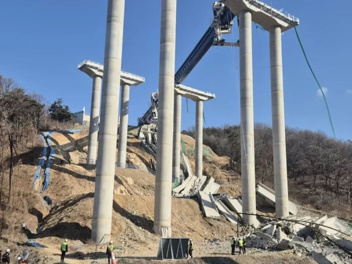 천안 고속도로 공사장 붕괴 사고